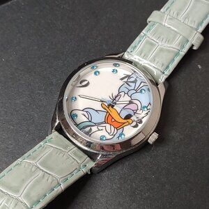 Green And Blue Disney Daisy Duck Watch